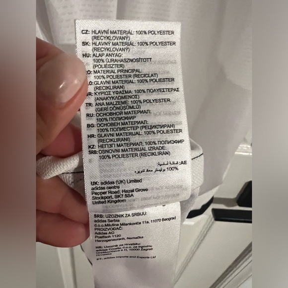 Authentic Adidas DC United Jersey Mens Slim Fit XL 23/24 Away Cherry Blossom EUC - Picture 11 of 14